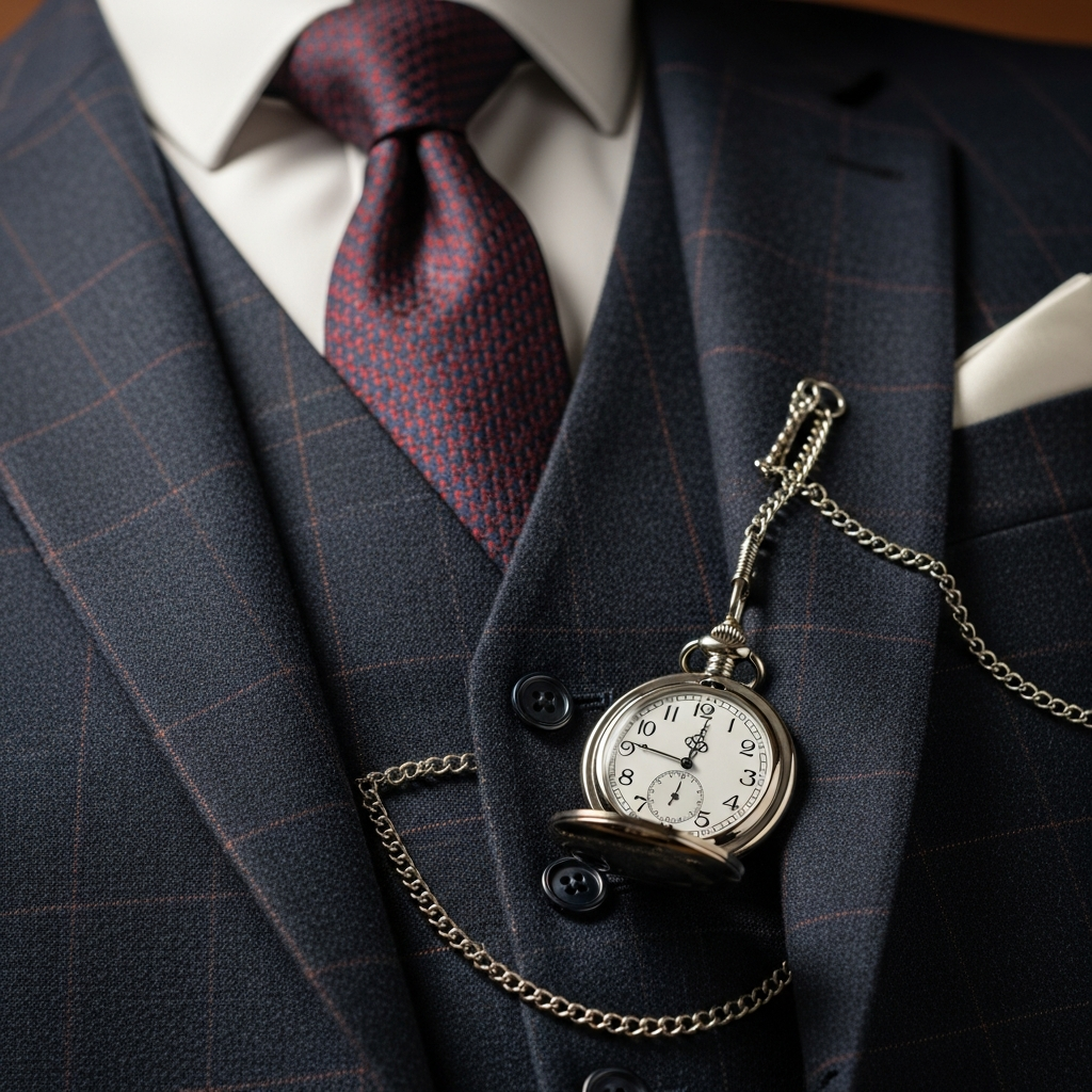 Montre à Gousset : la règle d'or du gilet et du costume t... - https://gousset-heritage.com/