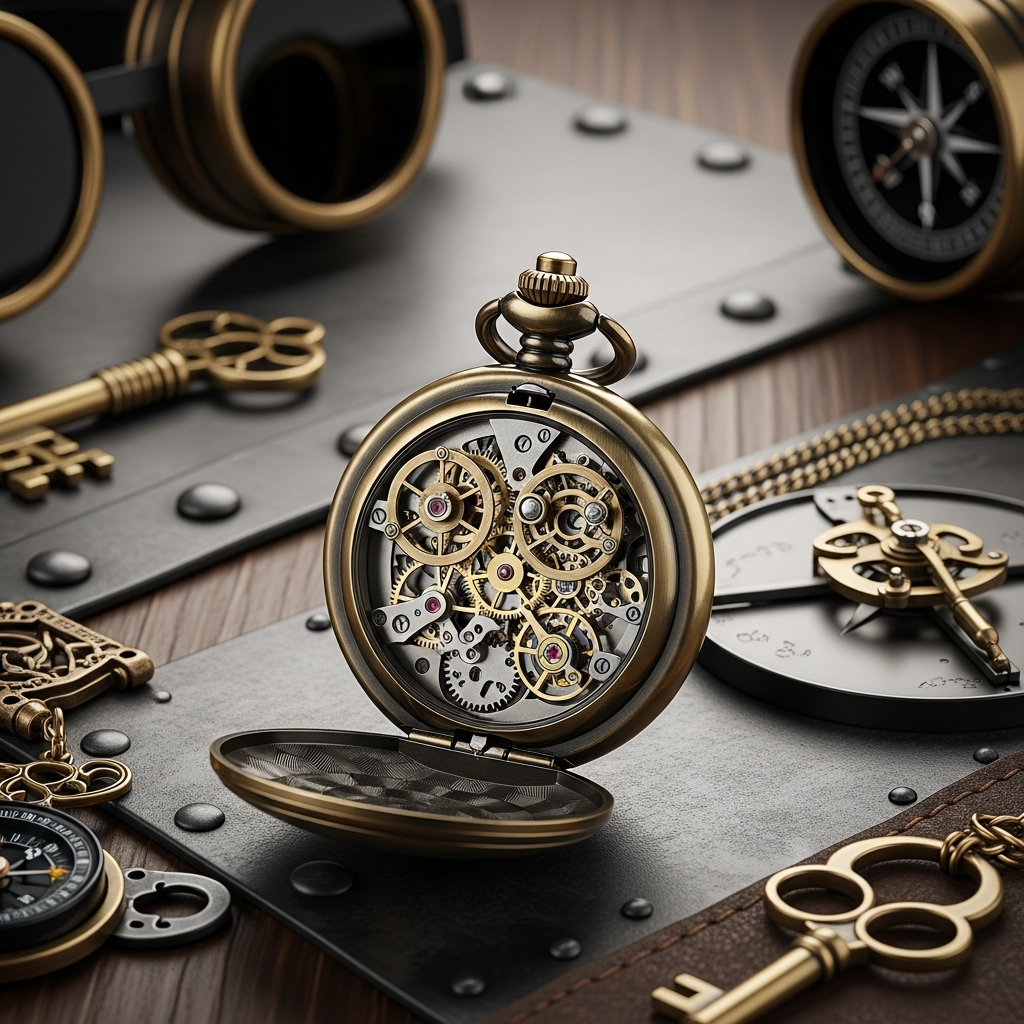 Montre à Gousset Steampunk : Le Guide du Style Dystopique... - https://gousset-heritage.com/