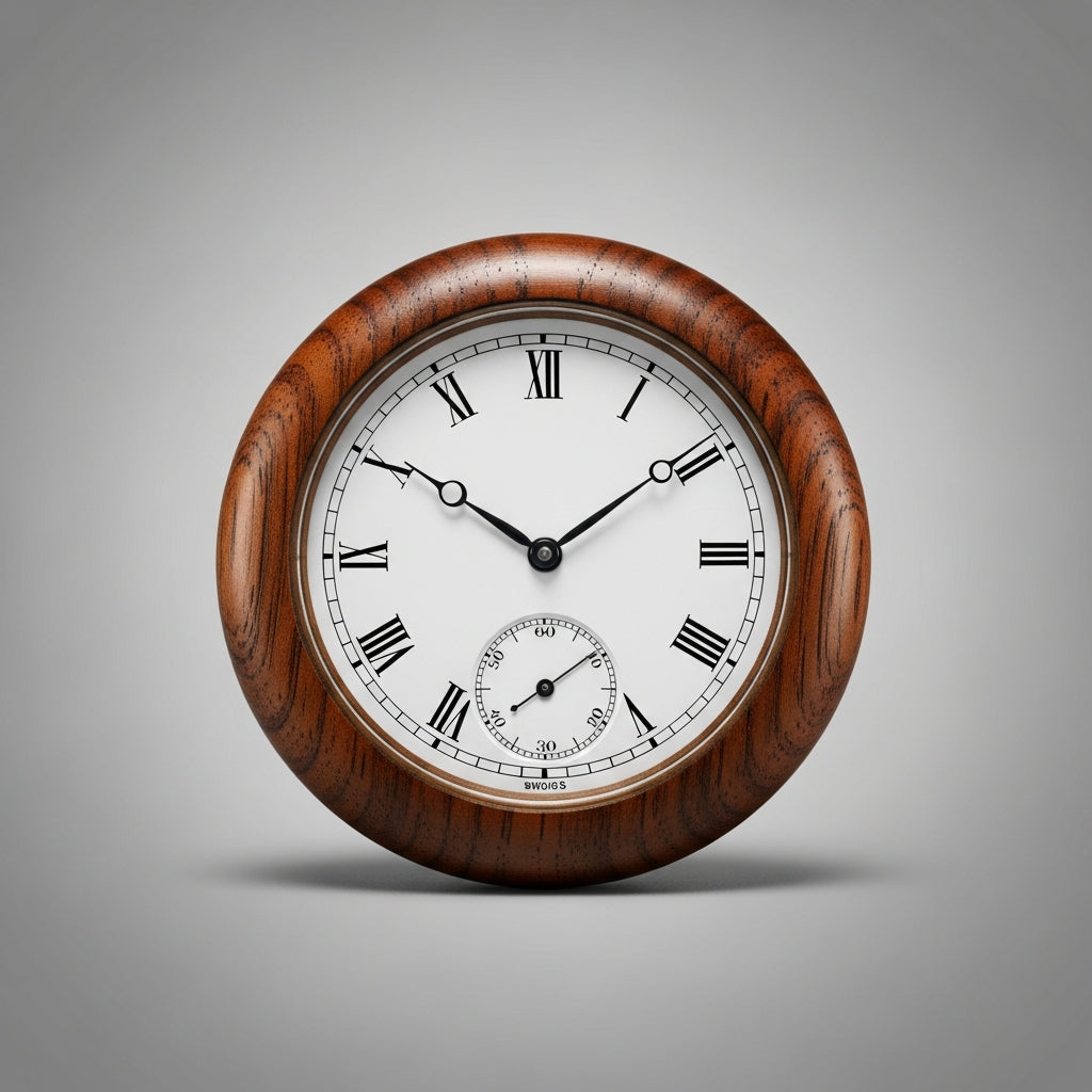 Montre gousset Lépine boîtier bois noble poli - Collection Bois Précieux - Gousset Heritage