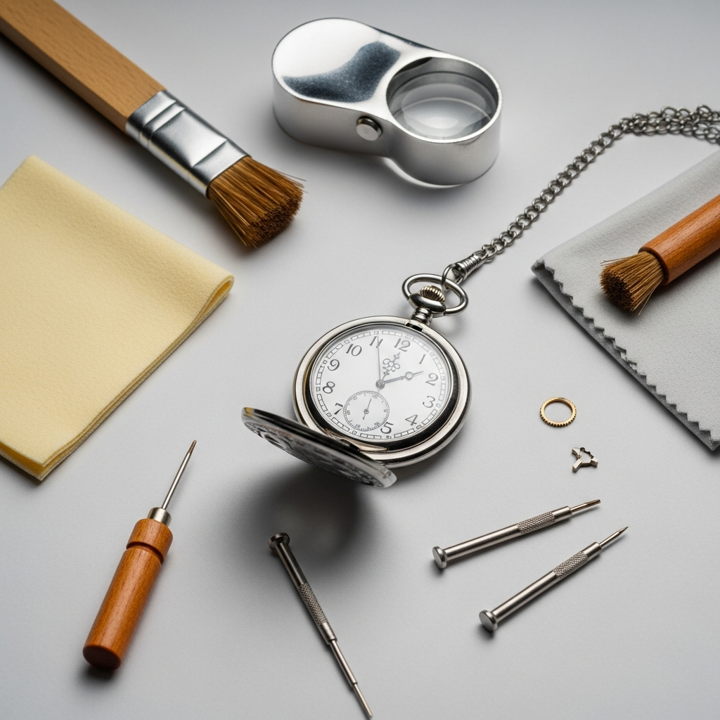 Comment Nettoyer et Entretenir une Montre de Poche (Les 7... - https://gousset-heritage.com/
