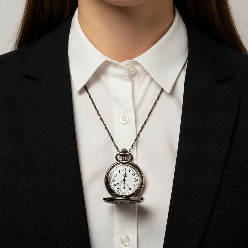 Guide : Comment porter une montre à gousset en collier -