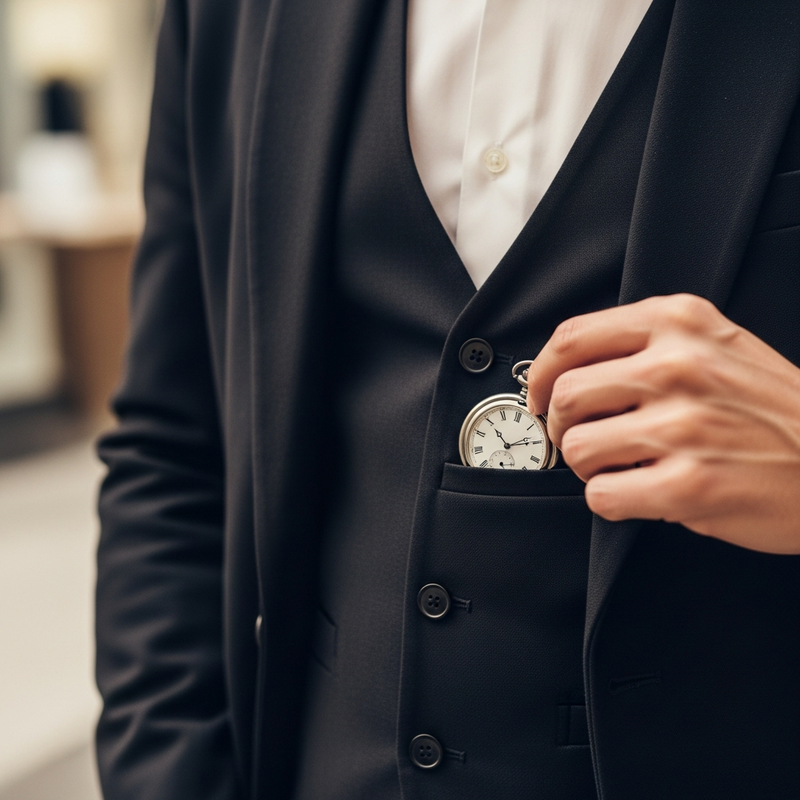 Guide : Quel style moderne pour porter une montre à gousset -