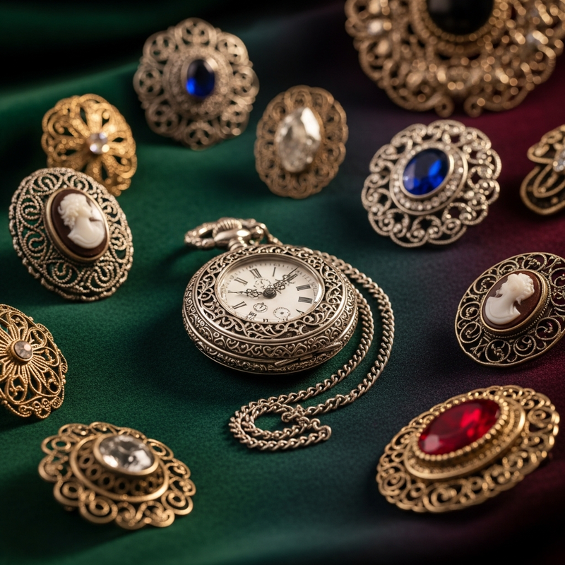 Le Gousset Féminin Oublié : Épingles, broches et styles v... - https://gousset-heritage.com/