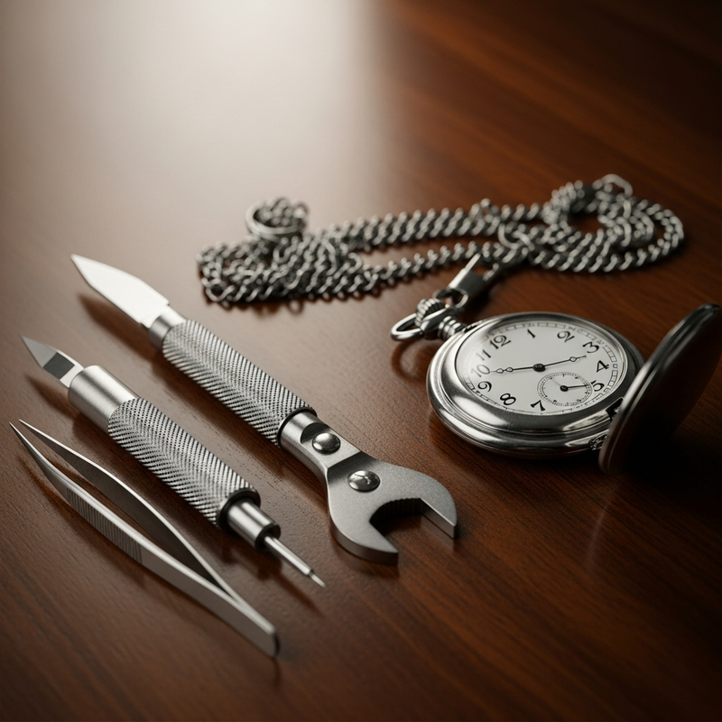 Ouvrir votre montre gousset ? Les 3 outils que l'expert u... - https://gousset-heritage.com/