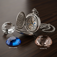 Verre Saphir ou Hésalite ? Le Choix Crucial du Cristal po... - https://gousset-heritage.com/