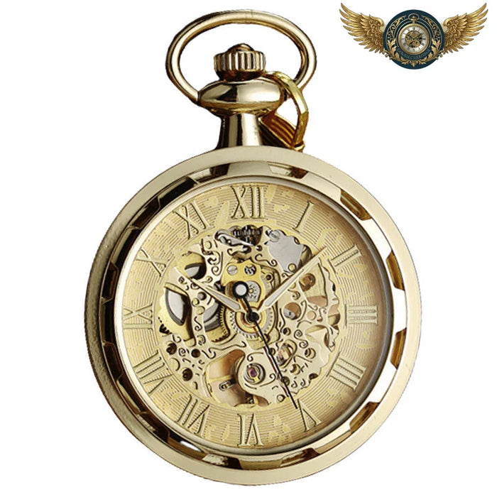 Calibre Théâtral - Montre Gousset Squelette à Remontage Manuel - Vue 1 - Gousset-heritage