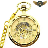 Calibre Théâtral - Montre Gousset Squelette à Remontage Manuel - modèle Or - Gousset-heritage