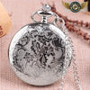 Céleste Nocturne | Montre Sautoir Filigrane Argenté Quartz - Vue 11 - Gousset-heritage