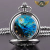 Céleste Nocturne | Montre Sautoir Filigrane Argenté Quartz - Vue 13 - Gousset-heritage