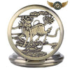 Centaure Mystique - Montre Gousset Mécanique Chasseur Bronze - Vue 3 - Gousset-heritage