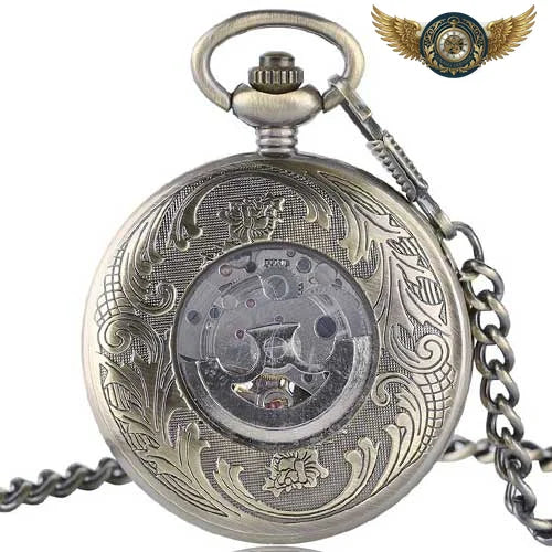 Centaure Mystique - Montre Gousset Mécanique Chasseur Bronze - Vue 5 - Gousset-heritage