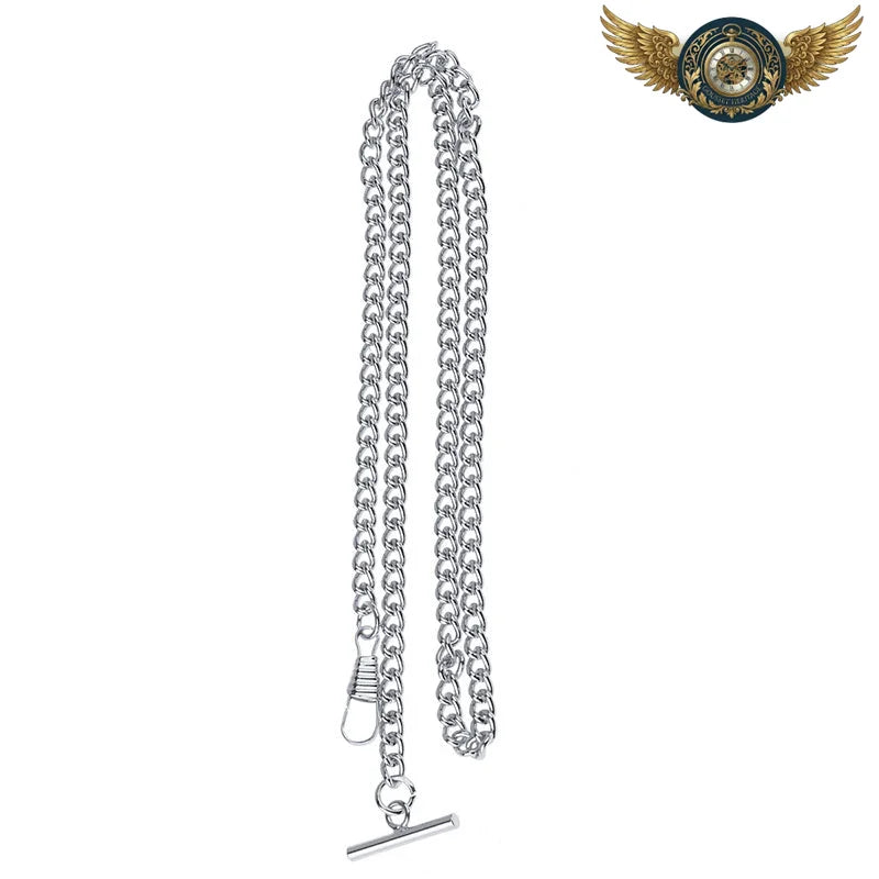 Chaîne Albert L'Héritage - Maille Gourmette Acier Inoxydable - Argent - Gousset-heritage