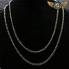 Chaîne Sautoir Héritage 80cm Maille Forçat Acier Inoxydable - Vue 8 - Gousset-heritage