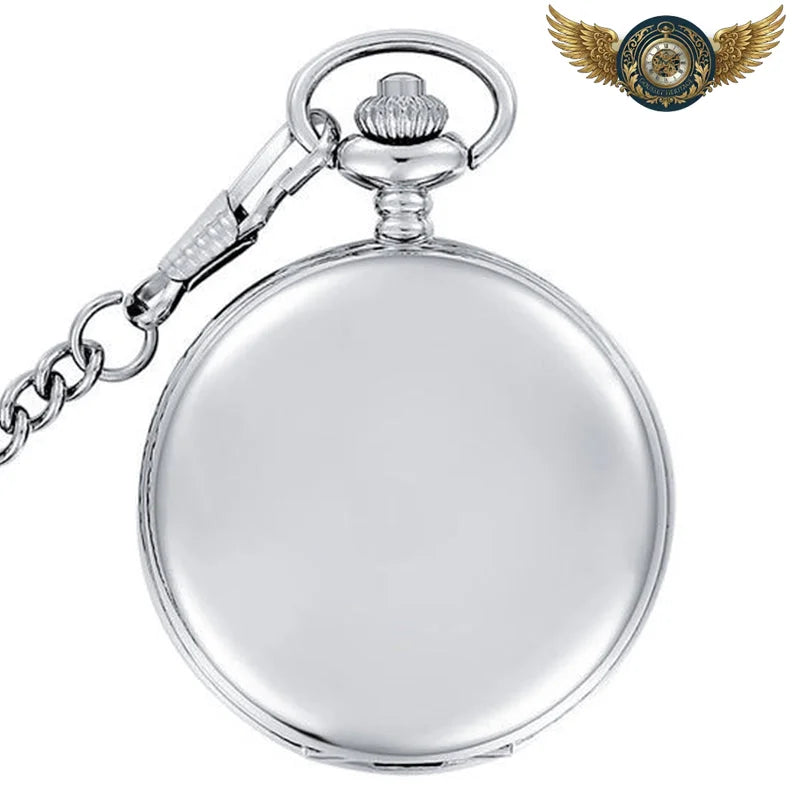 Classique Minimaliste - Montre de Poche Boîtier Chasseur Quartz - Vue 13 - Gousset-heritage