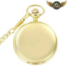 Classique Minimaliste - Montre de Poche Boîtier Chasseur Quartz - Or - Gousset-heritage