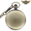 Classique Minimaliste - Montre de Poche Boîtier Chasseur Quartz - Bronze - Gousset-heritage