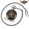 Éclat Art Nouveau - Montre Gousset Mécanique Chasseur Cristal - Vue 6 - Gousset-heritage