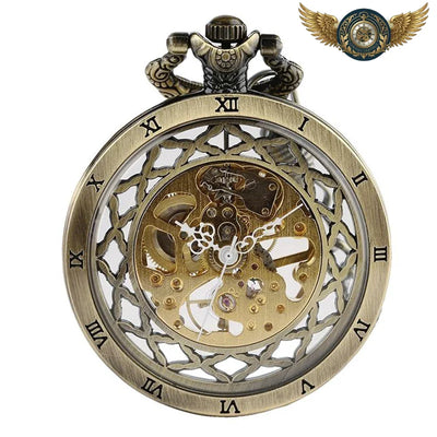 Acheter Garde-Temps Squelette Mécanique Manuelle | Dandy Bronze - Gousset-heritage