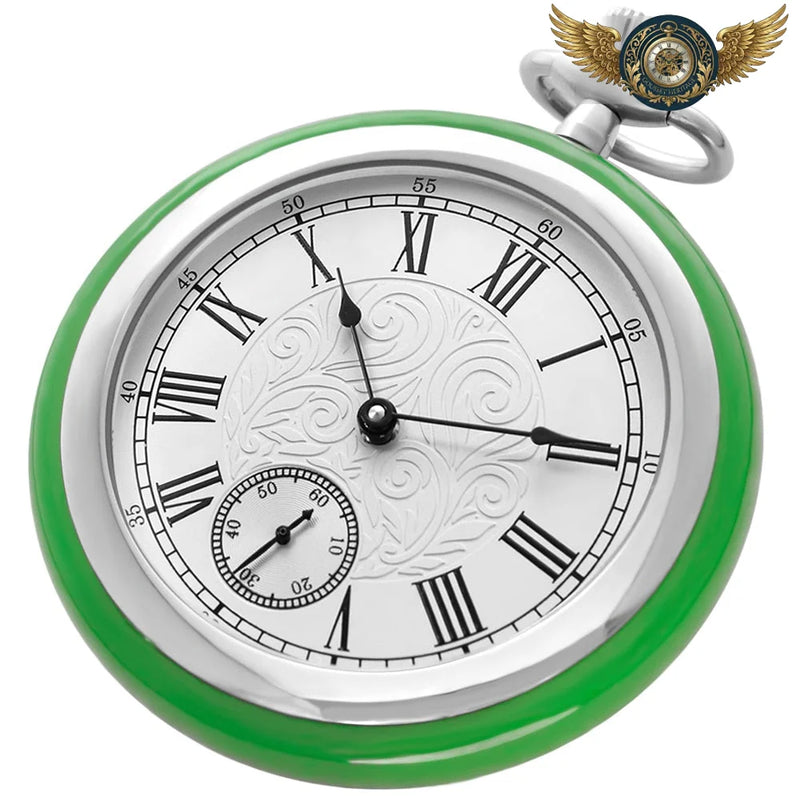 Garde-temps Automatique Dandy - Bicolore Vert Émeraude 55mm