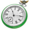 Garde-temps Automatique Dandy - Bicolore Vert Émeraude 55mm - Vue 2 - Gousset-heritage