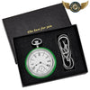 Garde-temps Automatique Dandy - Bicolore Vert Émeraude 55mm - Default Title - Gousset-heritage