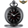 Garde-temps Néo-Dandy - Montre mécanique Demi Chasseur Noire - Vue 2 - Gousset-heritage