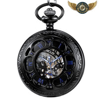 Garde-temps Néo-Victorien - Demi-Chasseur Squelette Mécanique - Gousset-heritage