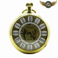 Garde-temps Néo-Victorien – Montre Gousset Mécanique Full Hunter - Gousset-heritage