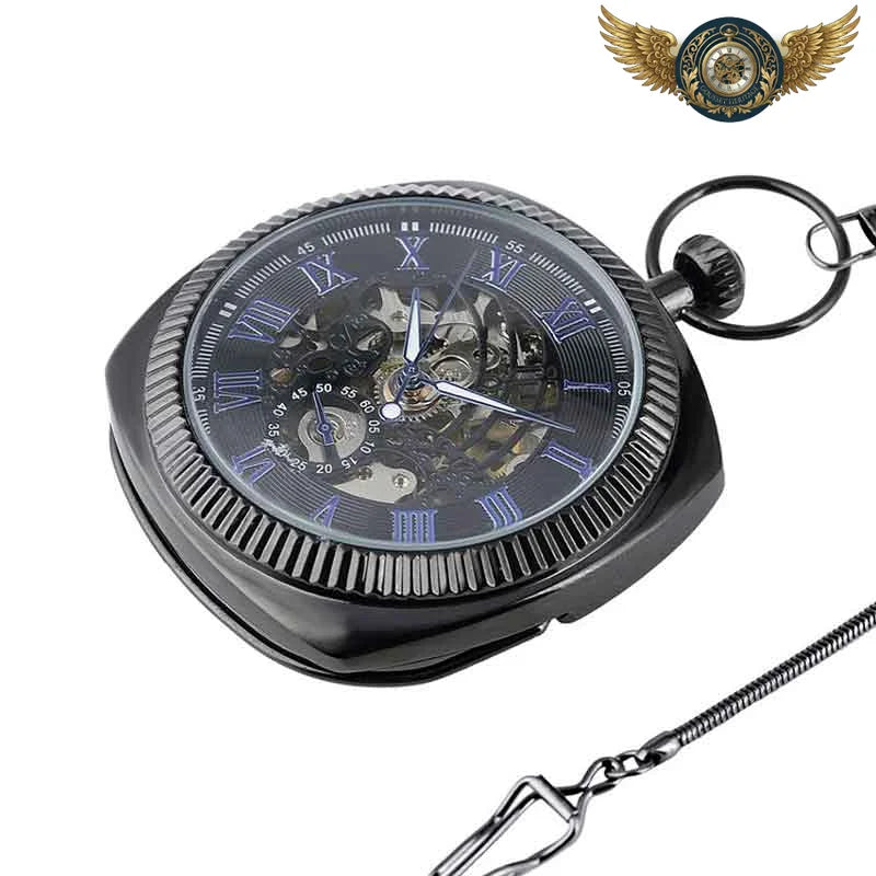 Garde-temps Squelette Mécanique - Horloge de Bureau Tech-Luxe - Vue 4 - Gousset-heritage