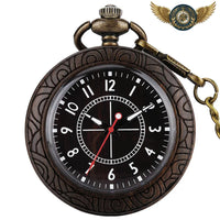 Gousset Néo-Rustique - Quartz Bois Sculpté & Laiton Patiné - Gousset-heritage