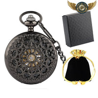 Gousset Full-Hunter Squelette Mécanique – Style Steampunk Noir - Gousset-heritage