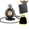 Gousset Full-Hunter Squelette Mécanique – Style Steampunk Noir - Default Title - Gousset-heritage