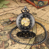 Gousset Full-Hunter Squelette Mécanique – Style Steampunk Noir - Vue 4 - Gousset-heritage