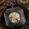L'Æther - Montre Gousset Mécanique Squelette Octogonale - Vue 15 - Gousset-heritage