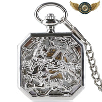 L'Æther - Montre Gousset Mécanique Squelette Octogonale - Gousset-heritage