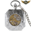 L'Æther - Montre Gousset Mécanique Squelette Octogonale - Vue 3 - Gousset-heritage