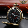 L'Absolu - Montre Gousset Chasseur Acier Poli & Quartz de Précision - Vue 12 - Gousset-heritage