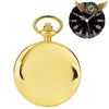 L'Absolu - Montre Gousset Chasseur Acier Poli & Quartz de Précision - Or - Gousset-heritage
