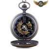 L'Abysse | Montre Gousset Demi-Chasseur Mécanique Bronze - Vue 2 - Gousset-heritage