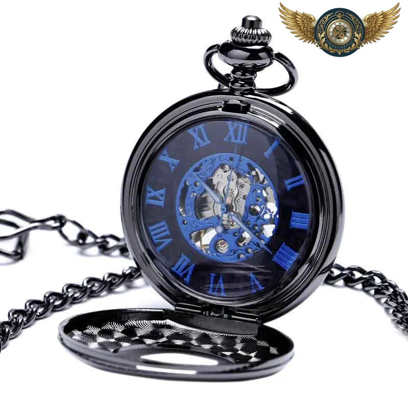 L'Aéronaute - Montre Gousset Mécanique Squelette Bois - Vue 3 - Gousset-heritage