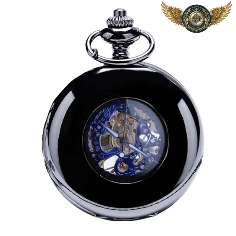 L'Aéronaute - Montre Gousset Mécanique Squelette Bois - Vue 4 - Gousset-heritage