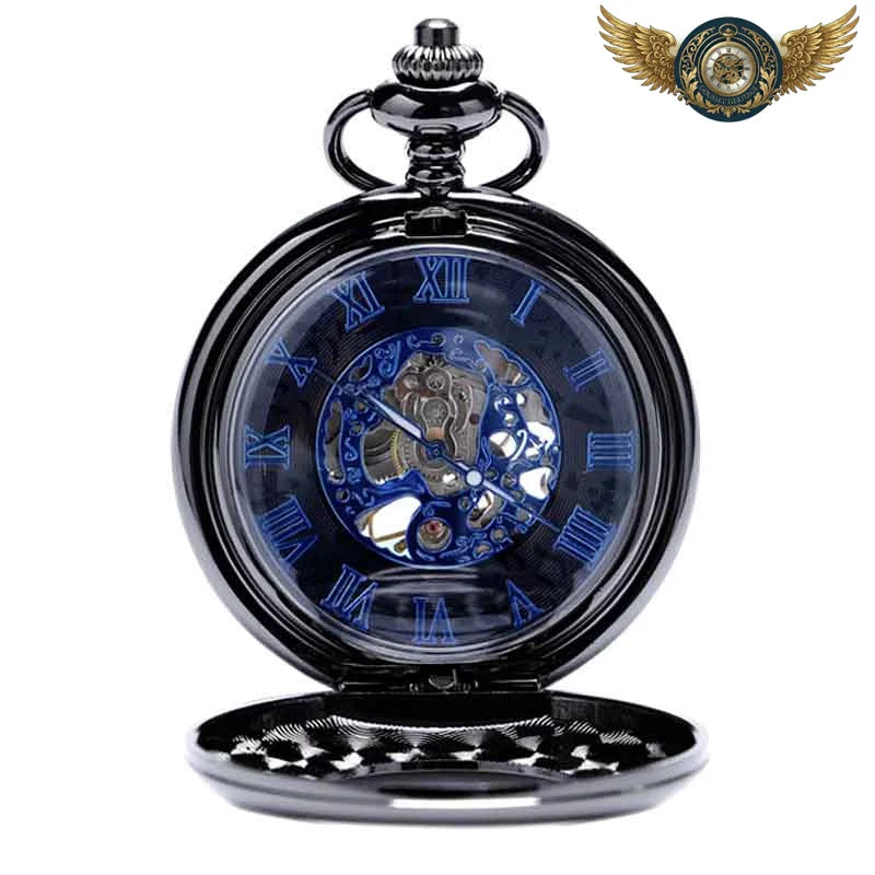 L'Aéronaute - Montre Gousset Mécanique Squelette Bois - Vue 5 - Gousset-heritage