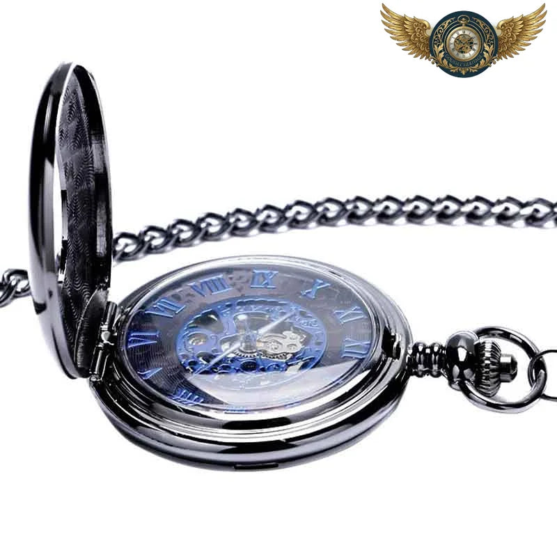 L'Aéronaute - Montre Gousset Mécanique Squelette Bois - Vue 6 - Gousset-heritage