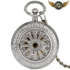 L'Aérostier - Montre à Gousset Demi-Chasseur Mécanique Squelette - silver - Gousset-heritage
