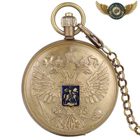 L'Aigle Impérial - Montre Gousset Double Chasseur Mécanique - Gousset-heritage