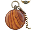 L'Aigle Libre - Montre Gousset en Bois Précieux Mouvement Quartz - Vue 3 - Gousset-heritage