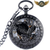 L'Aigle Noir - Montre Gousset Mécanique Chasseur Gravé 3D - Vue 1 - Gousset-heritage
