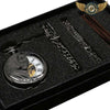 L'Aigle Noir | Montre Gousset Demi-Chasseur Squelette Manuel - Vue 1 - Gousset-heritage