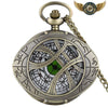 L'Alchimiste - Montre Gousset Bronze Quartz Demi-Chasseur Ajouré - Vue 4 - Gousset-heritage