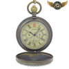 L'Allégorie - Montre Gousset Chasseur Mécanique Bronze Nacre - Vue 3 - Gousset-heritage